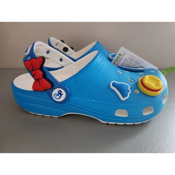 NEW Crocs x General Mills HALLOWEEN Boo Berry Classic Clog Size M4/W6 Monster - Picture 6 of 12